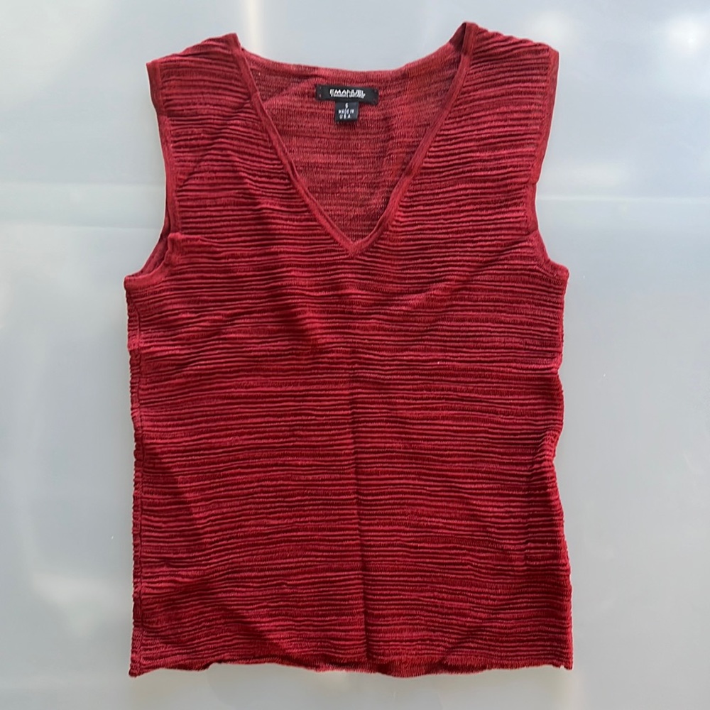 Emanuel Ungaro sleeveless V-neck